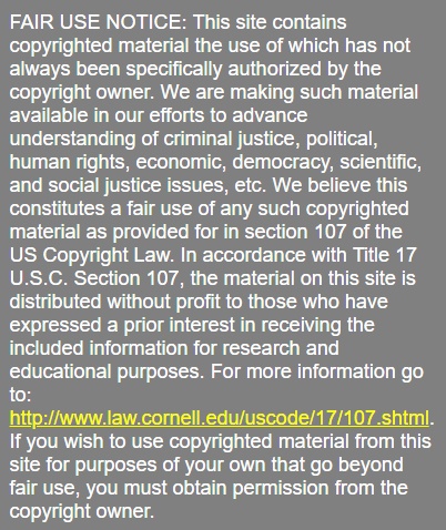 Columbia College Chicago Fair Use Notice